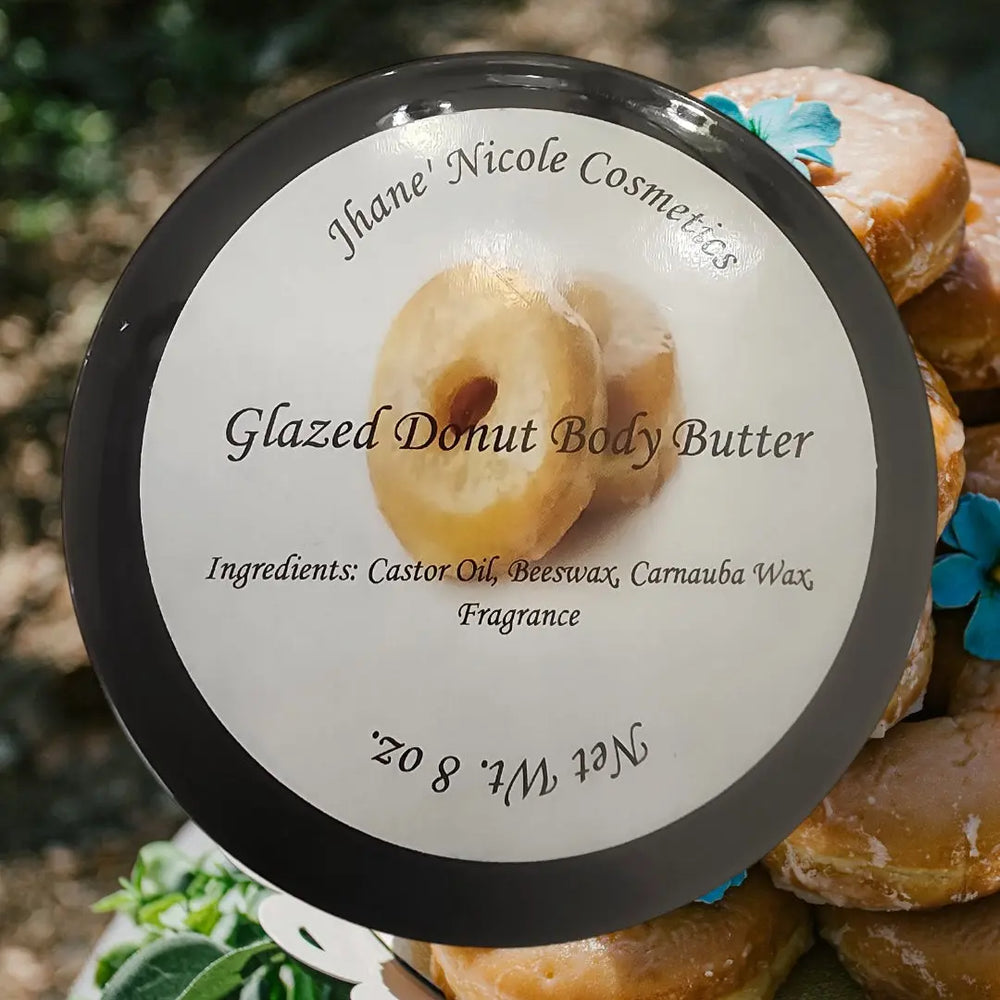 Jhane' Nicole Cosmetics' Glazed Donut Body Butter for Dry and Sensitive Skin Jhane' Nicole Cosmetics