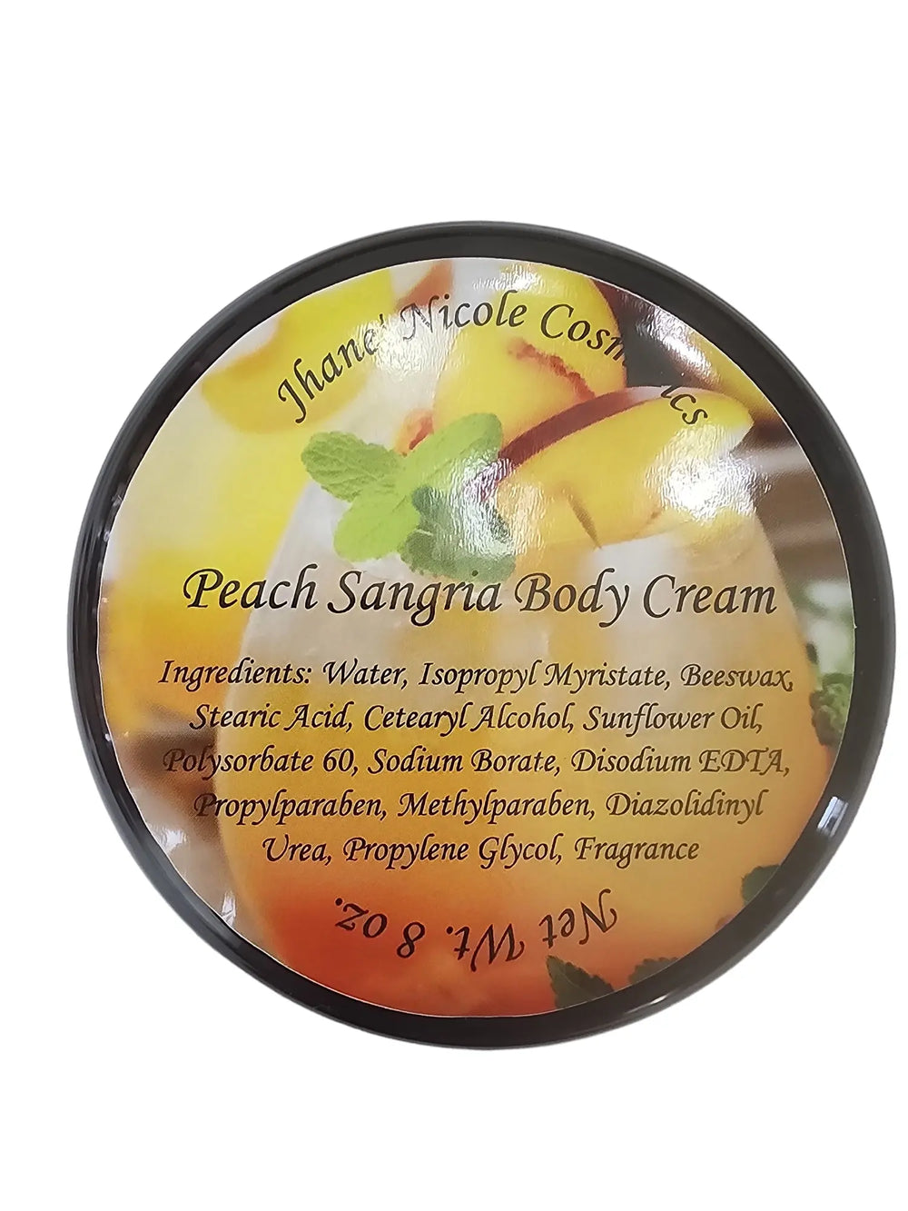 Peach Sangria Body Cream Jhane' Nicole Cosmetics