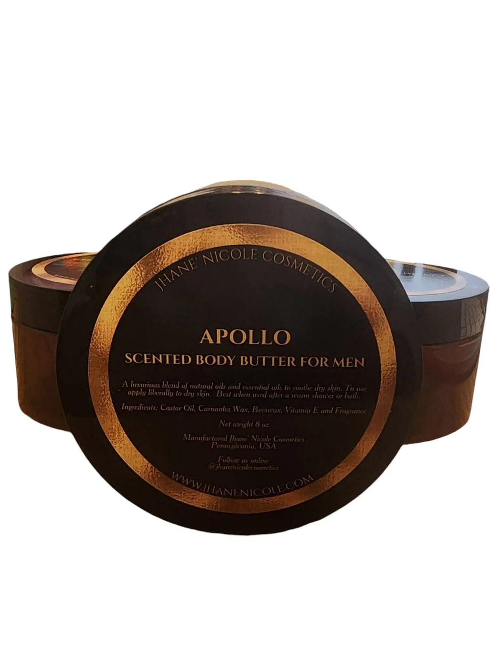 Apollo Scented Body Butter For Men Jhane' Nicole Cosmetics