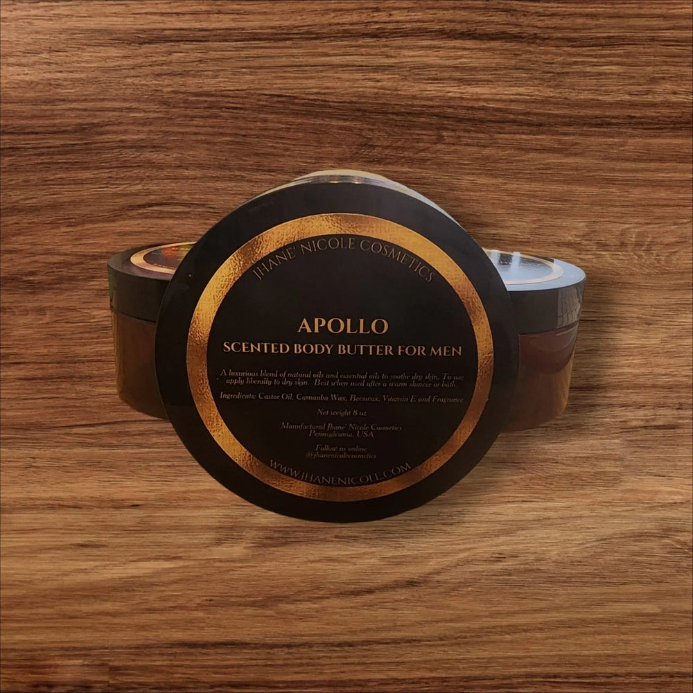 Apollo Scented Body Butter For Men Jhane' Nicole Cosmetics