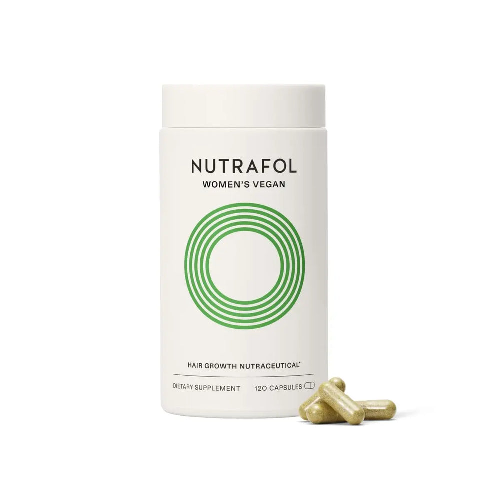 Nutrafol Women's Vegan Hair Growth Supplements, Plant-based, Ages 18-44, Clinically Tested for Visibly Thicker, Stronger Hair, Dermatologist Recommended - 1 Month Supply Jhane' Nicole-AMA