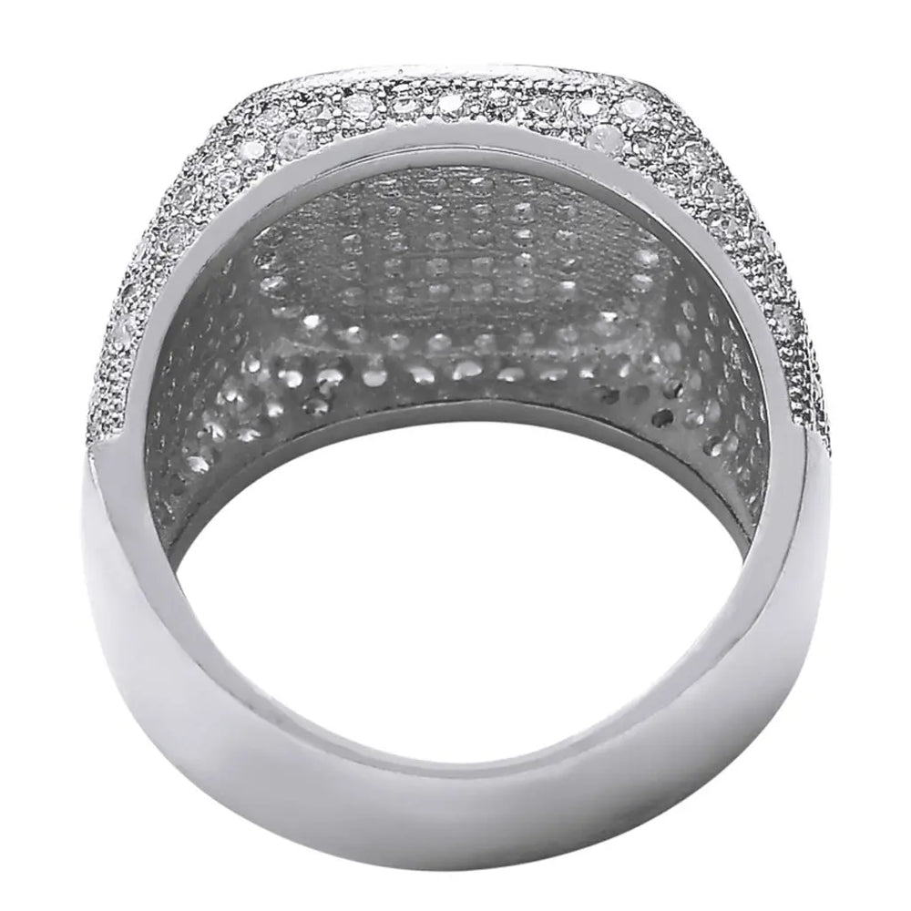 Multi-Layer Full Zirconia Men's Ring Jhane' Nicole Cosmetics