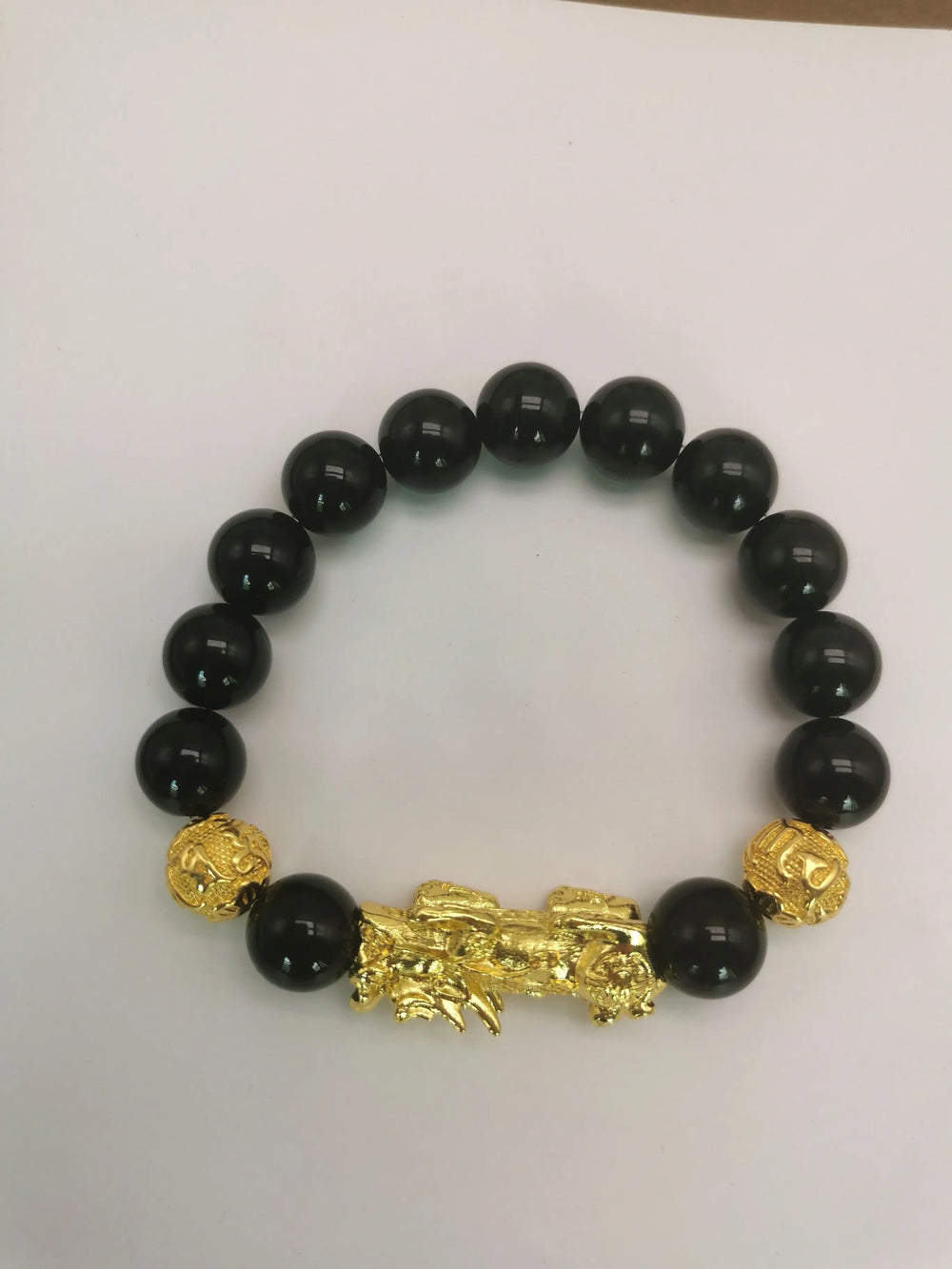 Black Obsidian Wealth Bracelet Jhane' Nicole Cosmetics