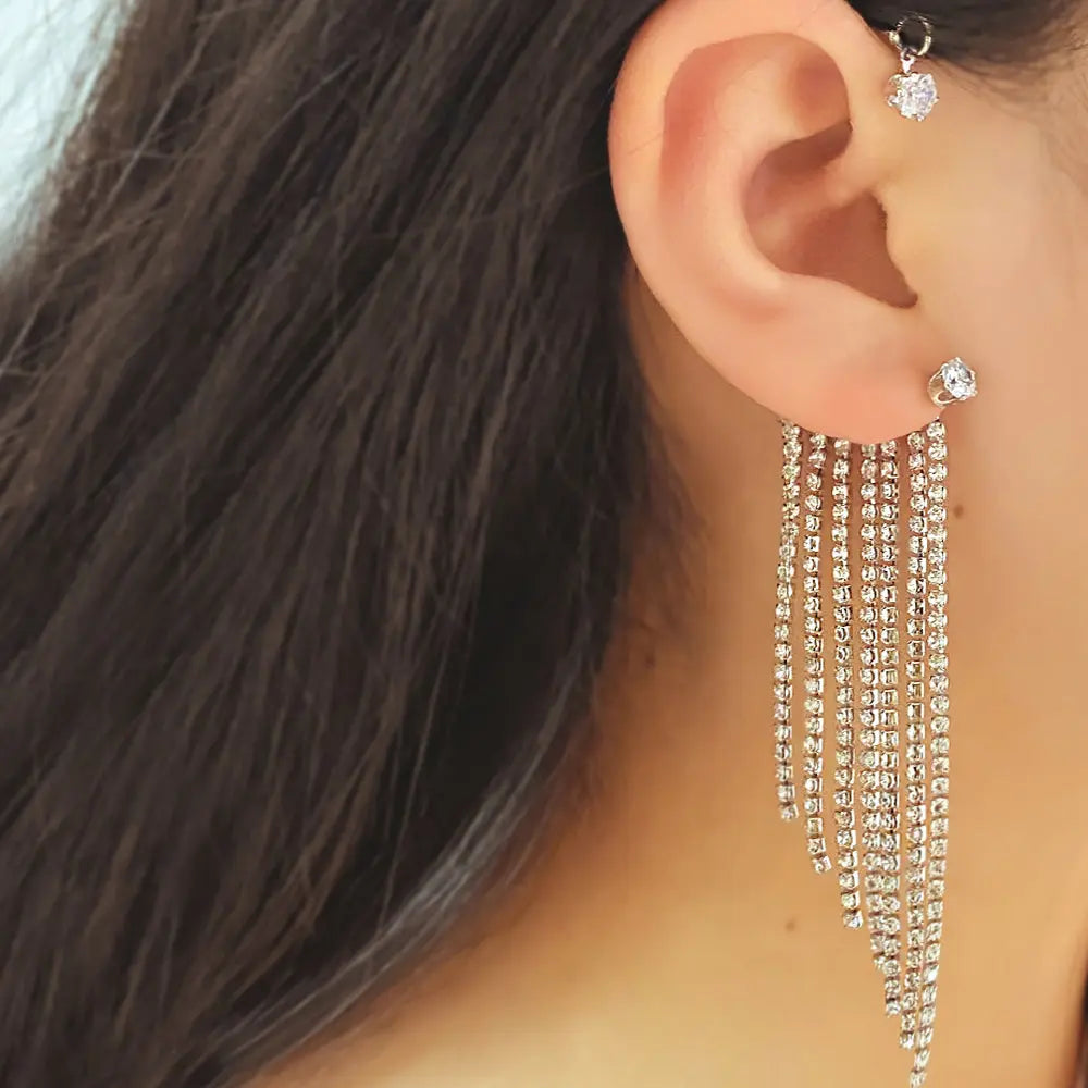 Trendy Earring Ear Cuffs Jhane' Nicole Cosmetics