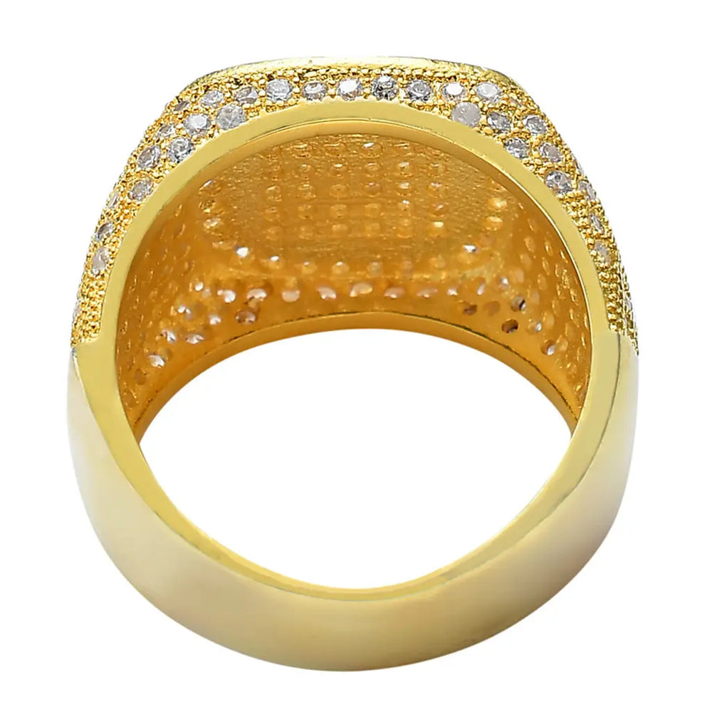 Multi-Layer Full Zirconia Men's Ring Jhane' Nicole Cosmetics