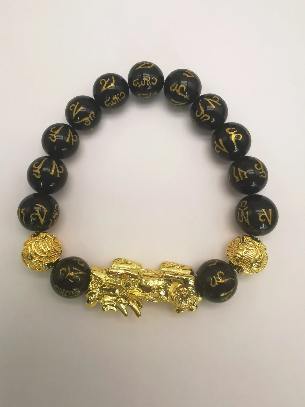 Black Obsidian Wealth Bracelet Jhane' Nicole Cosmetics