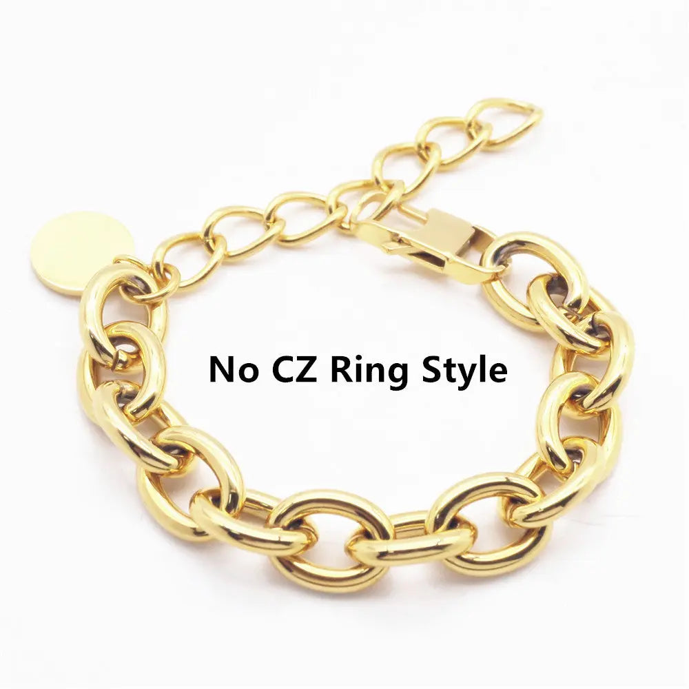 Oval Zircon Charm Diamond Bracelet for Women Jhane' Nicole Cosmetics